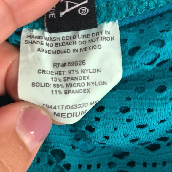 NEW BECCA By Rebecca Virtue Top L Bottom M Swimwear - Picture 13 of 14